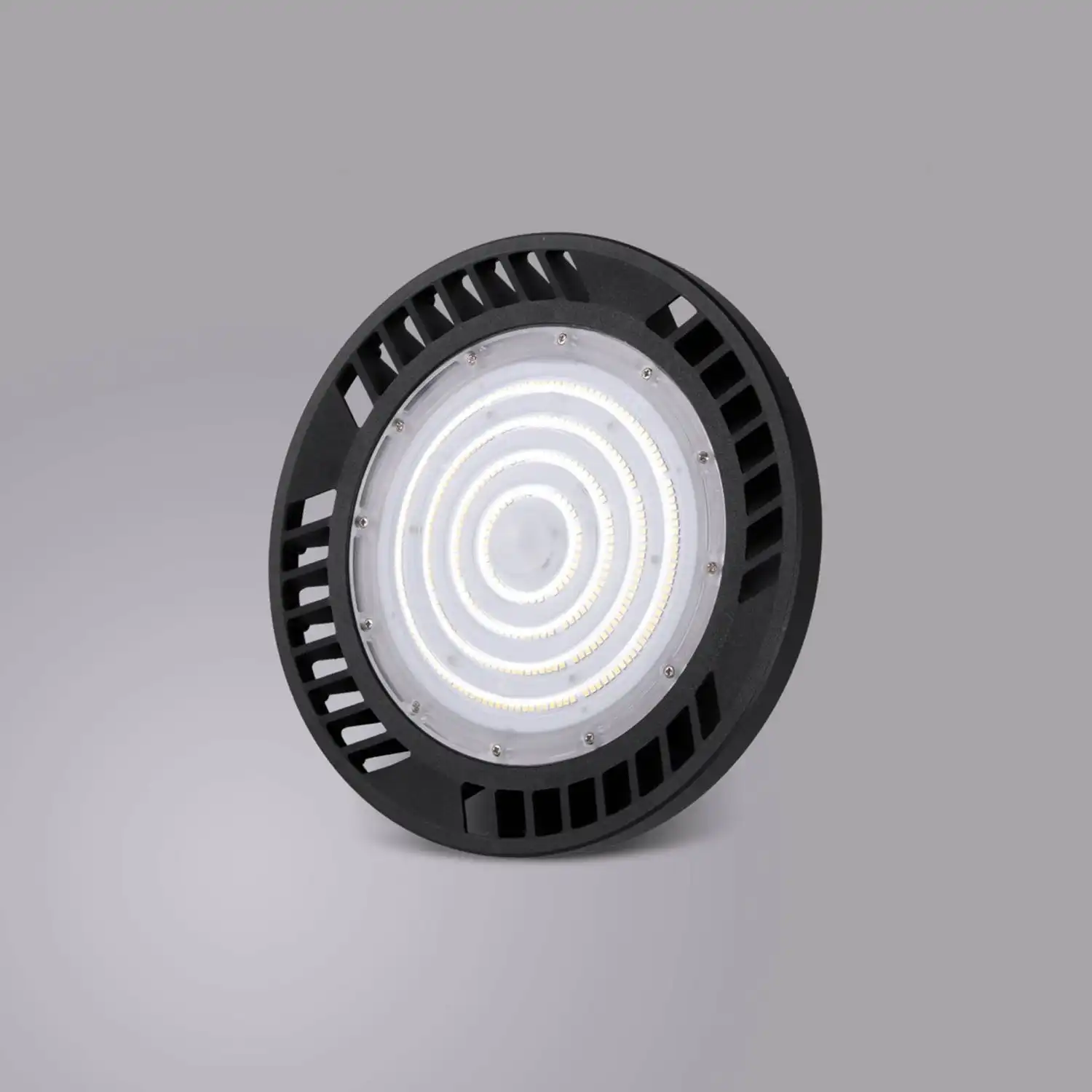 Urano UFO Bay Downlight, 150W LED 90deg, 5000K, 22500lm, Black, IP65, 3yrs Warranty