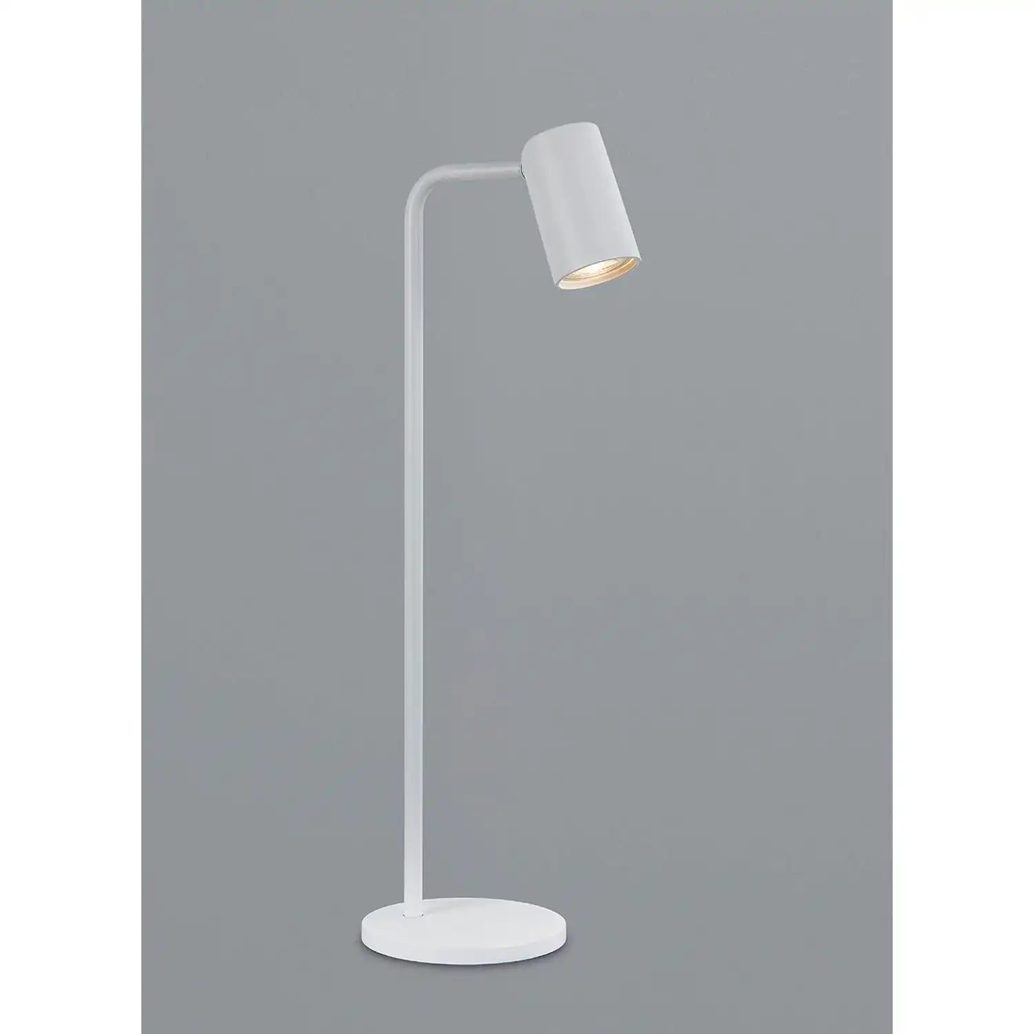 Sal Tall Table Lamp With Inline Switch 1 Light GU10, Sand White