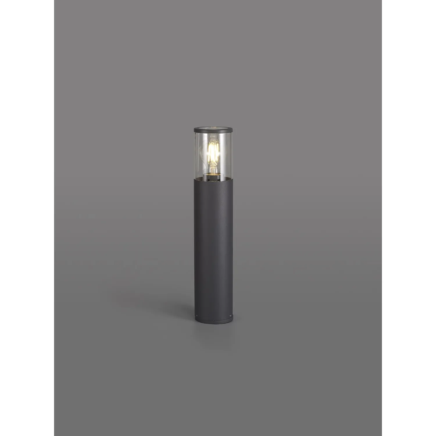 Ruislip 45cm Post Lamp 1 x E27, IP54, Anthracite Clear, 2yrs Warranty