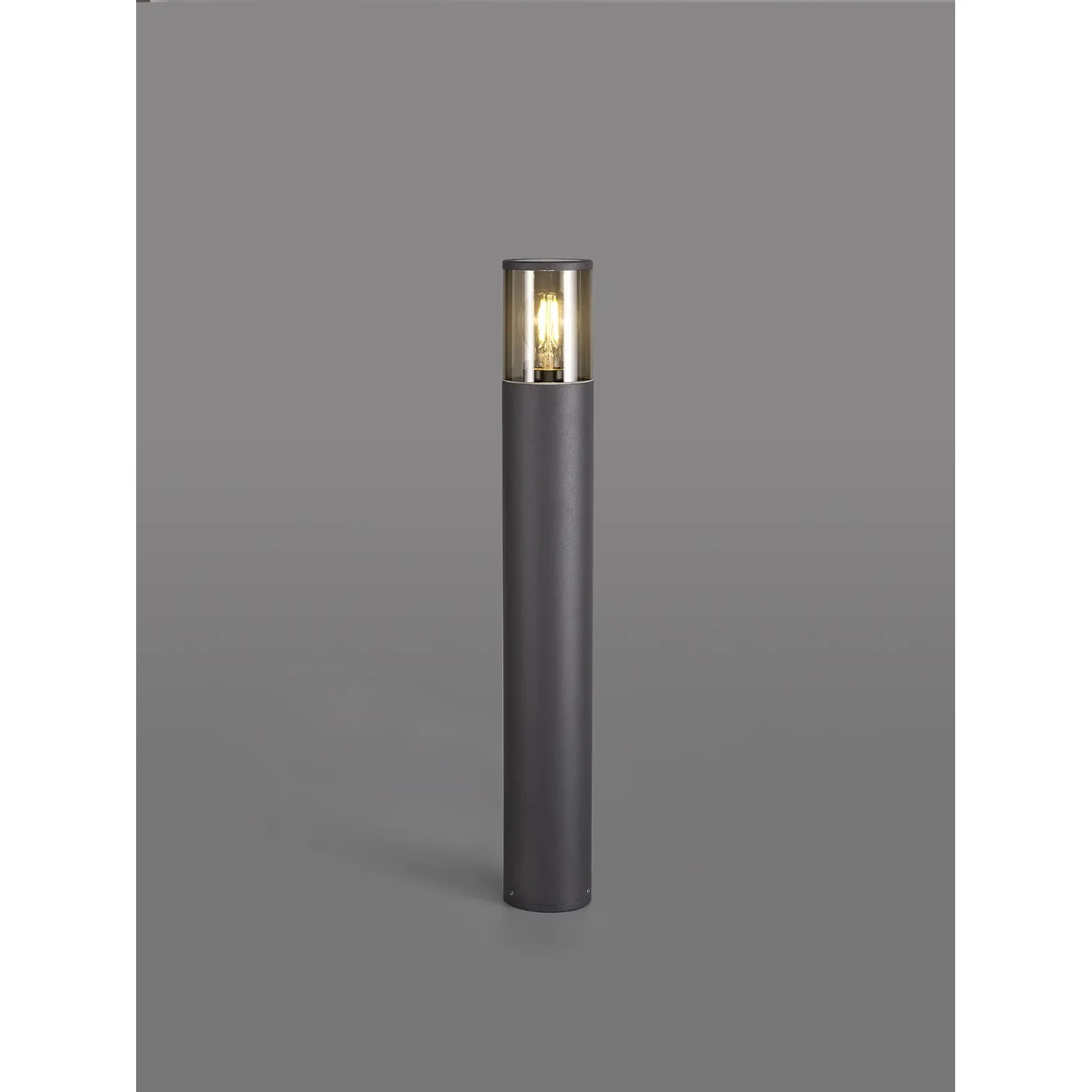 Ruislip 65cm Post Lamp 1 x E27, IP54, Anthracite Smoked, 2yrs Warranty