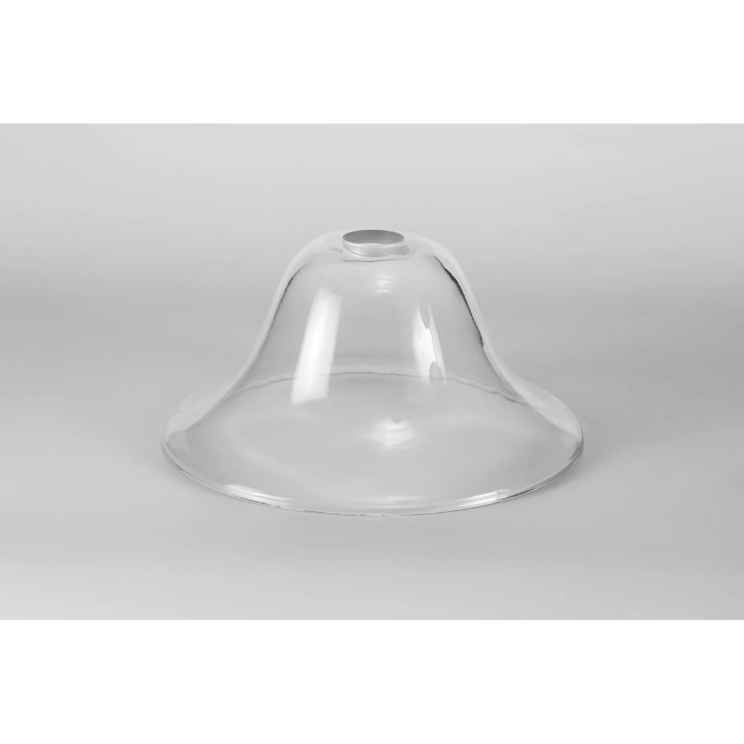 Sandy Smooth Bell 30cm Clear Glass (D), Lampshade