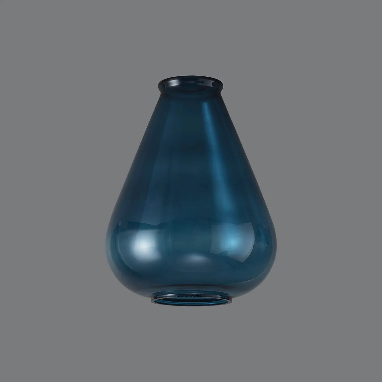 Copthorne Narrow Teal Blue Glass (A),