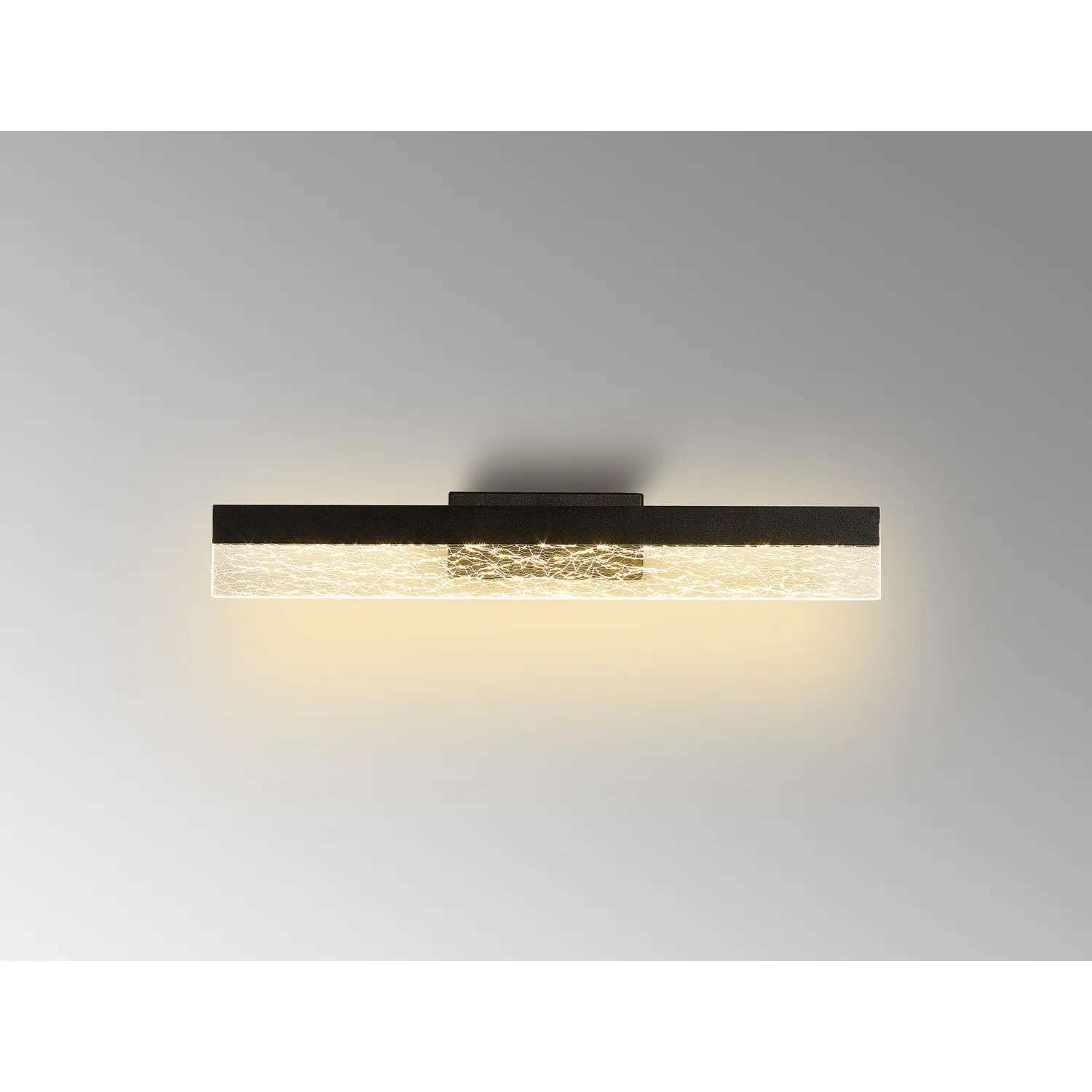 Southampton Wall Lamp, 8W LED, 3000K, 600lm, IP44, Sand Black, 3yrs Warranty
